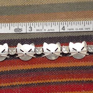 Silver Cat Bracelet
